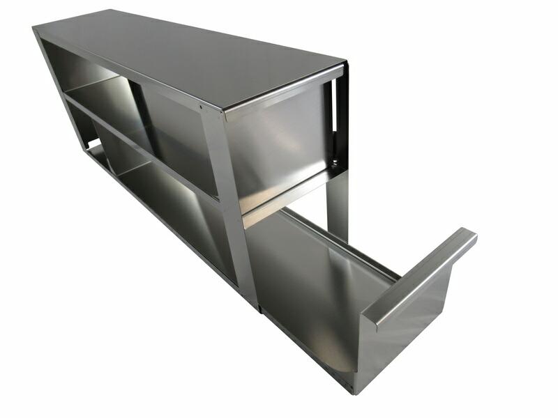 Schrankeinschub S13042 für 2x4 Boxen (13cm, 136mm)