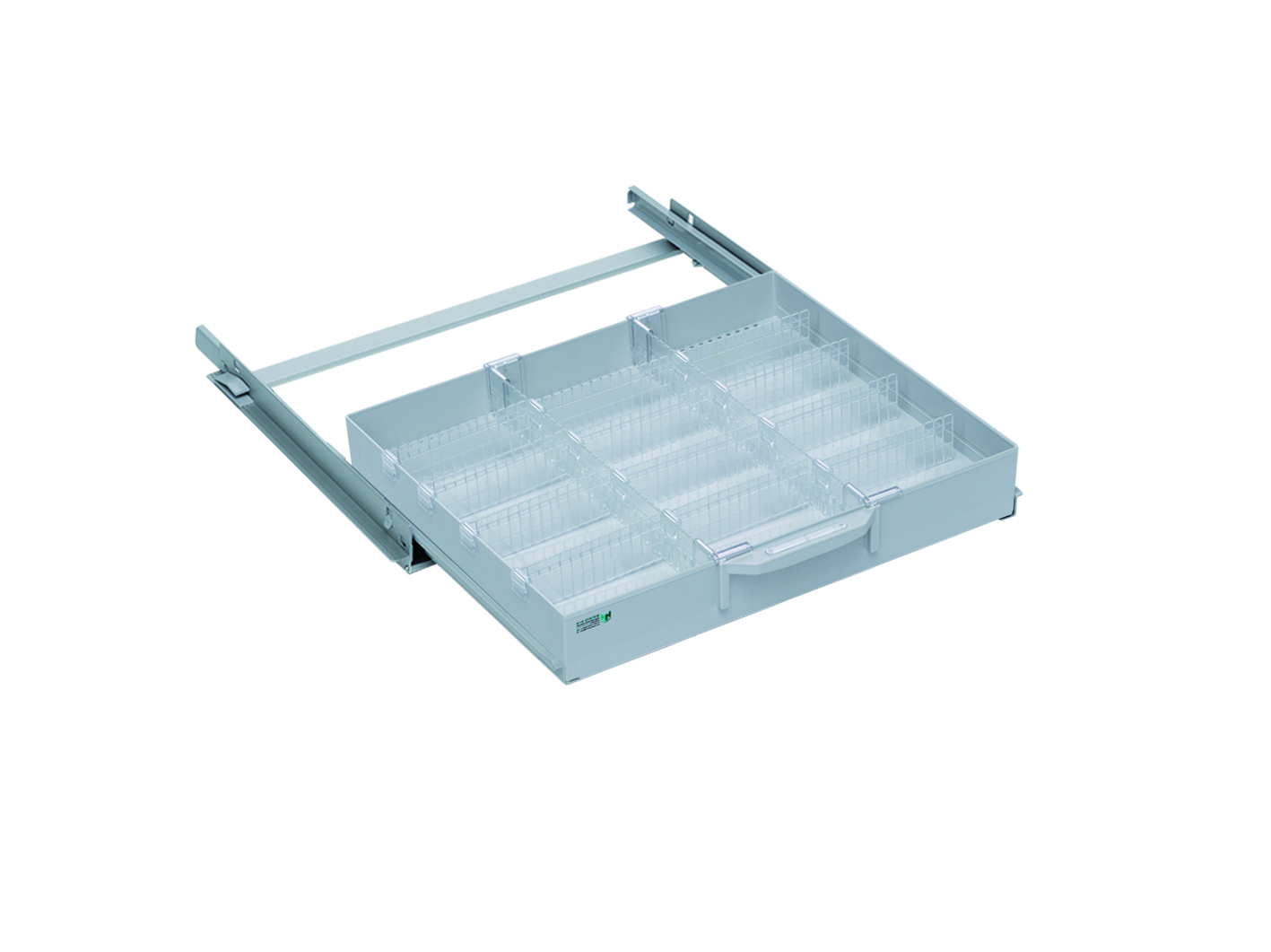 Einzellade Kunststoff weiss antibakt., FKUv/LKUv/MKUv 1610/3910