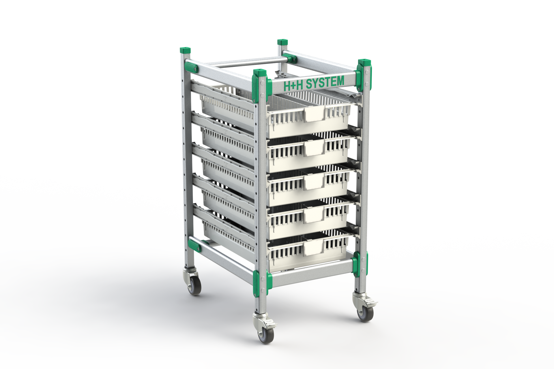 Ausstattung mit optionalen Körben