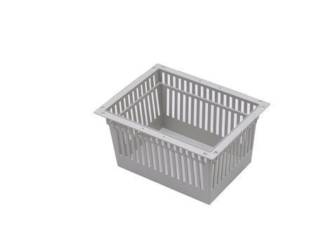 H+H FlexModul® ABS grau, 300 x 400 x 200 mm