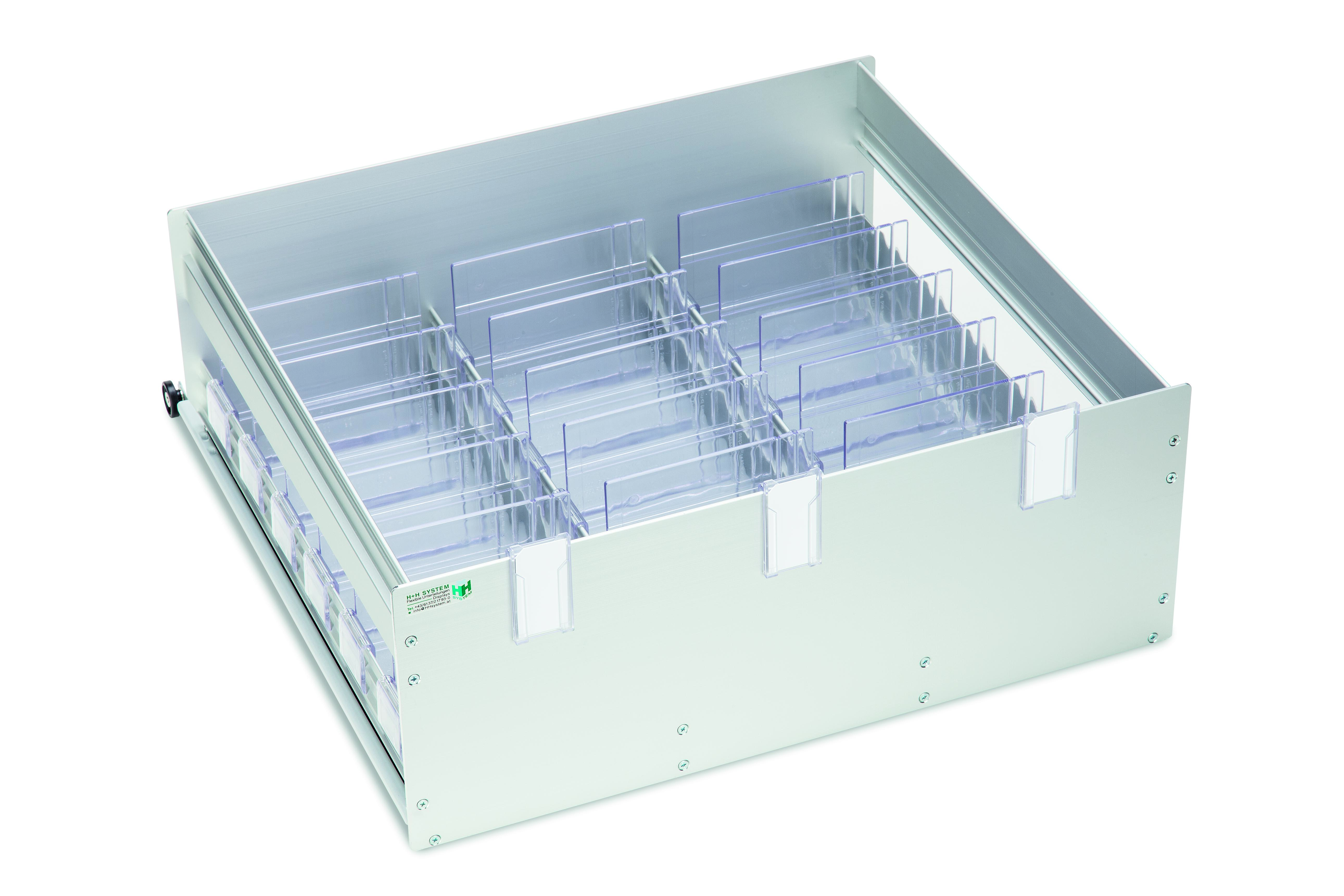 Einzeleinschub AluCool, hoch, 16cm, für SRP / SFP 6501 / 6511 / 1402 / 1412