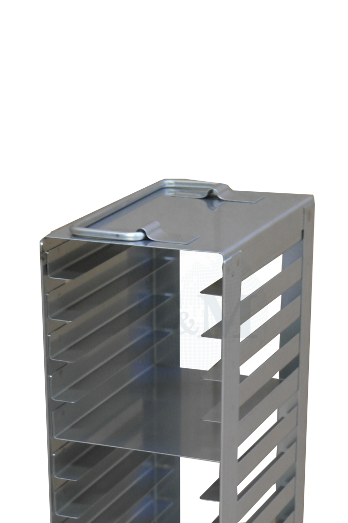 Edelstahl-Truhengestell TM1815 für 15 Mikrotiterplatten