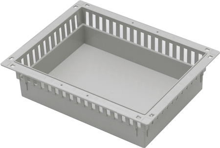 H+H FlexModul® ABS grau, 300 x 400 x 100 mm