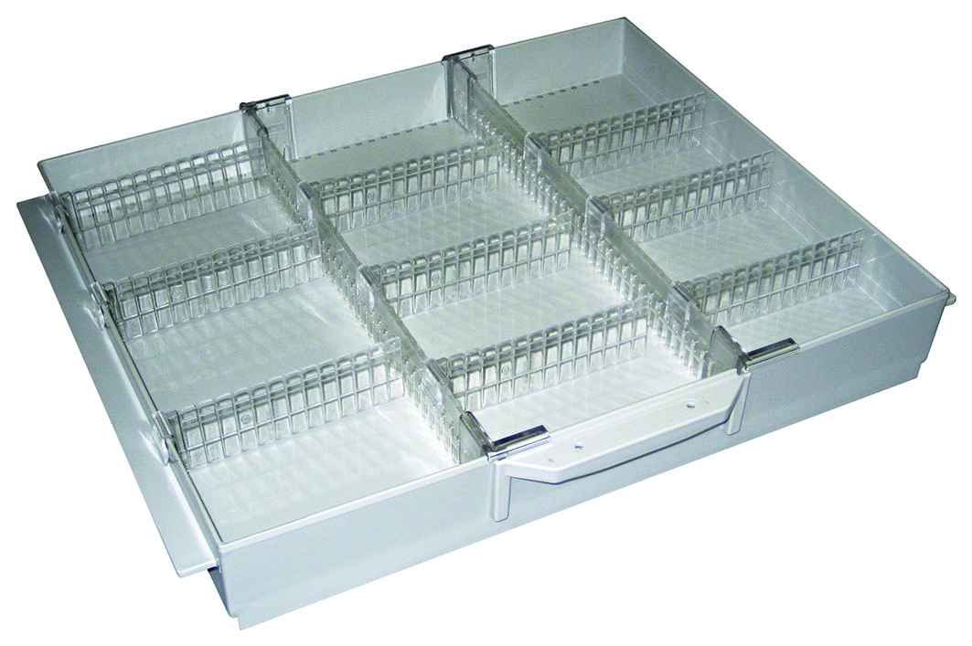 Kunststoff-Wanne, unterteilt, Liebherr LK(U)/MK(U)