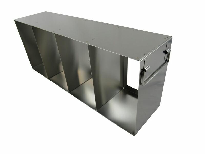 Schrankgestell G224-4 ohne Zwischenböden, 4 hohe Fächer hintereinander