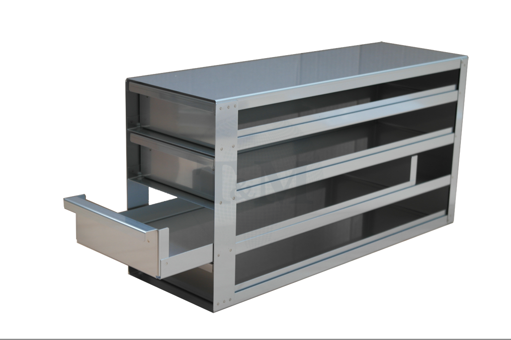 Schrankeinschub S5034 für 4x3 Boxen (5cm, 136mm)