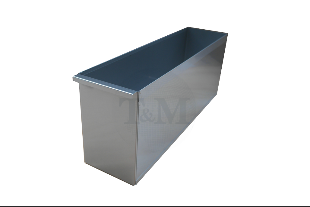 Edelstahl-Schrankkasten SKA5034, 141x406x223mm