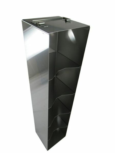 Edelstahl-Truhengestell T13005 für 5 Boxen (13 cm, 136er)